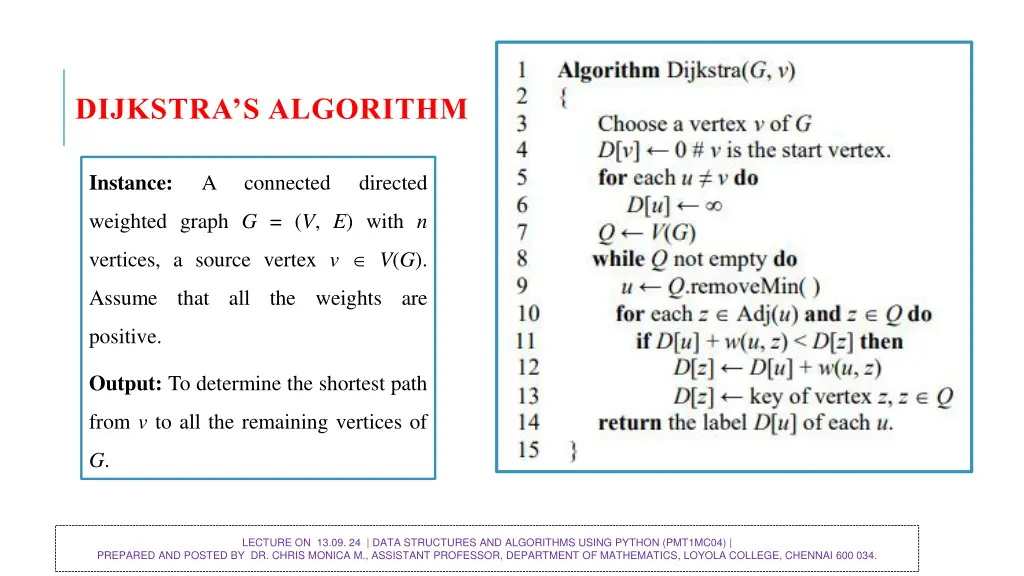 dijkstra s algorithm