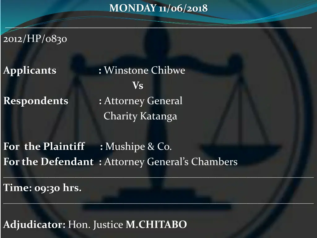 monday 11 06 2018 16