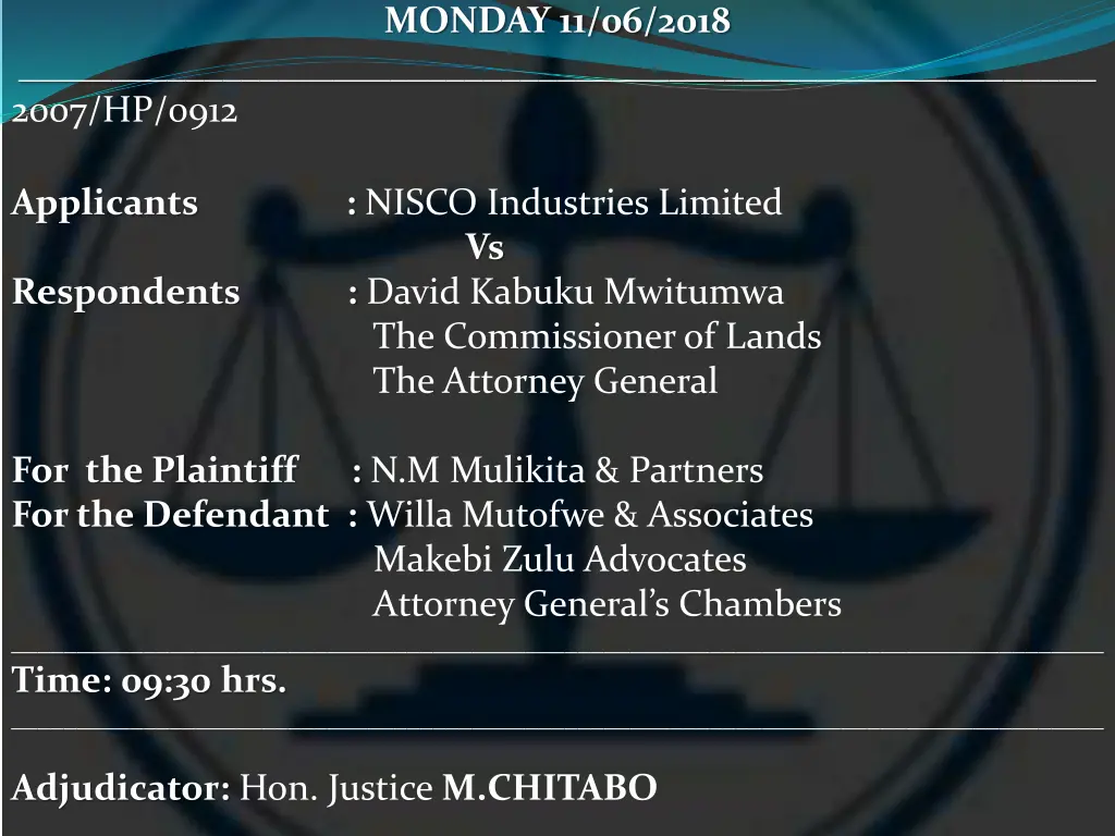 monday 11 06 2018 20