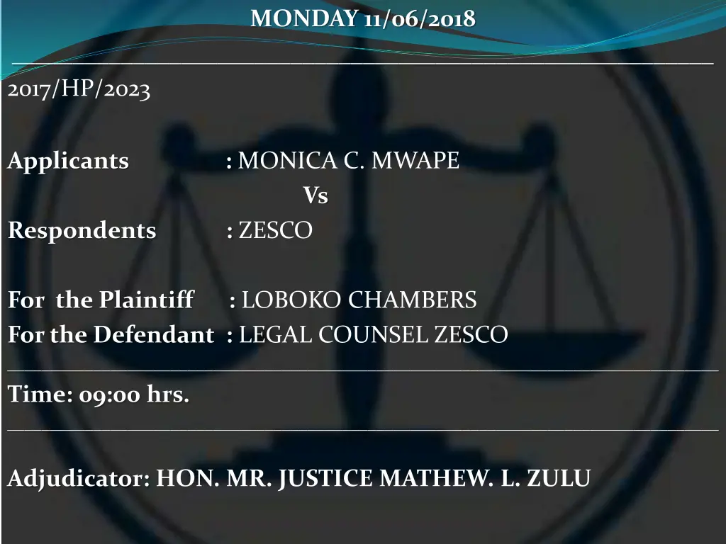 monday 11 06 2018 22