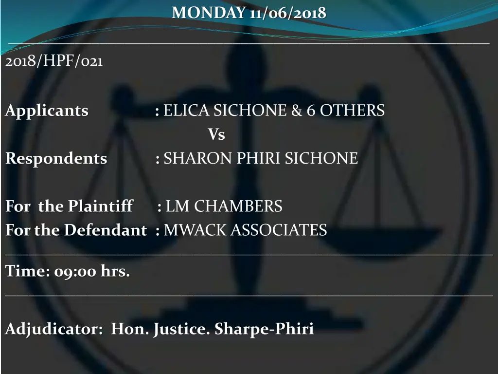 monday 11 06 2018 4
