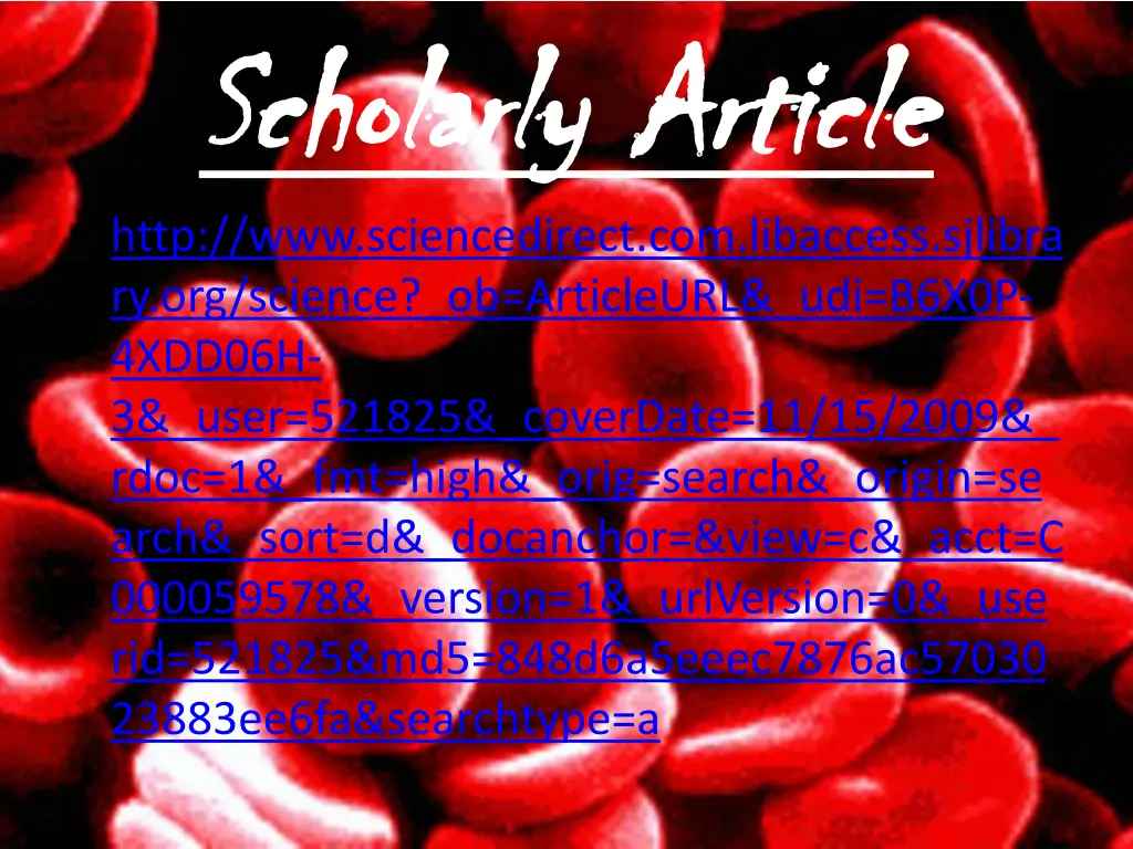 scholarly article scholarly article http