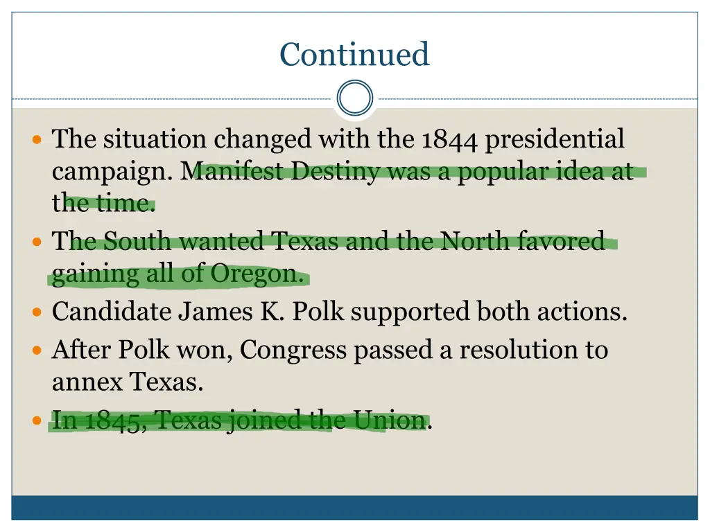 continued 5