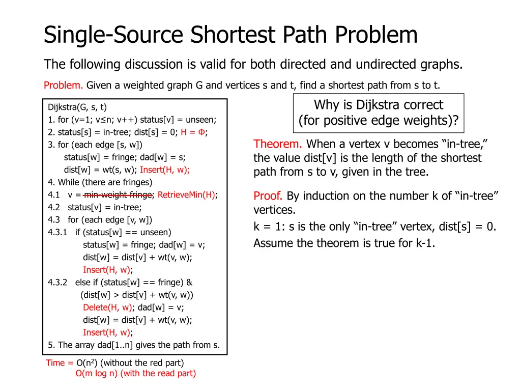 single source shortest path problem 8