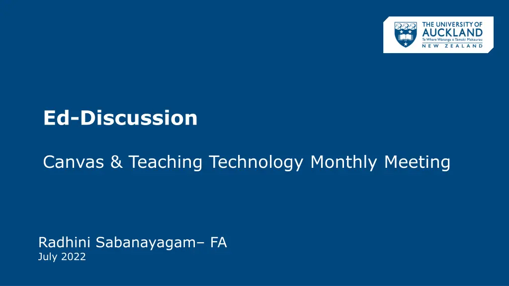 ed discussion
