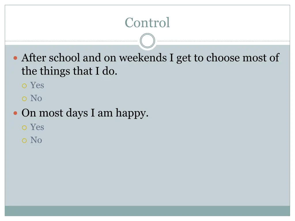 control