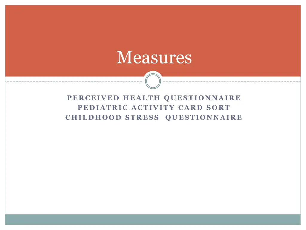 measures