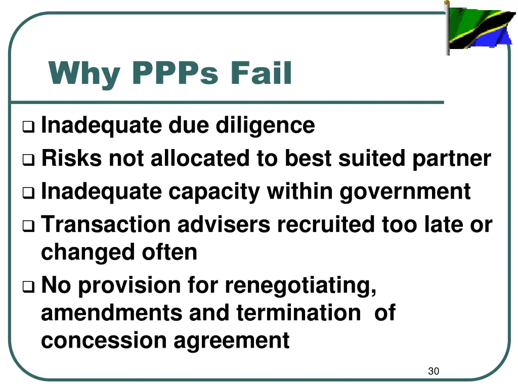 why ppps fail 1