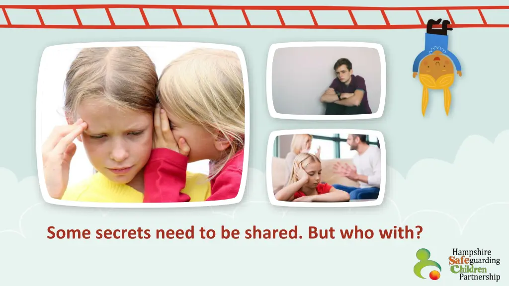 some secrets need to be shared but who with