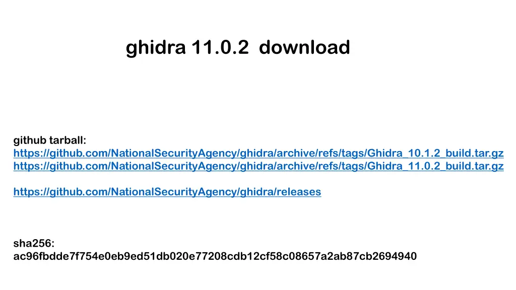 ghidra 11 0 2 download