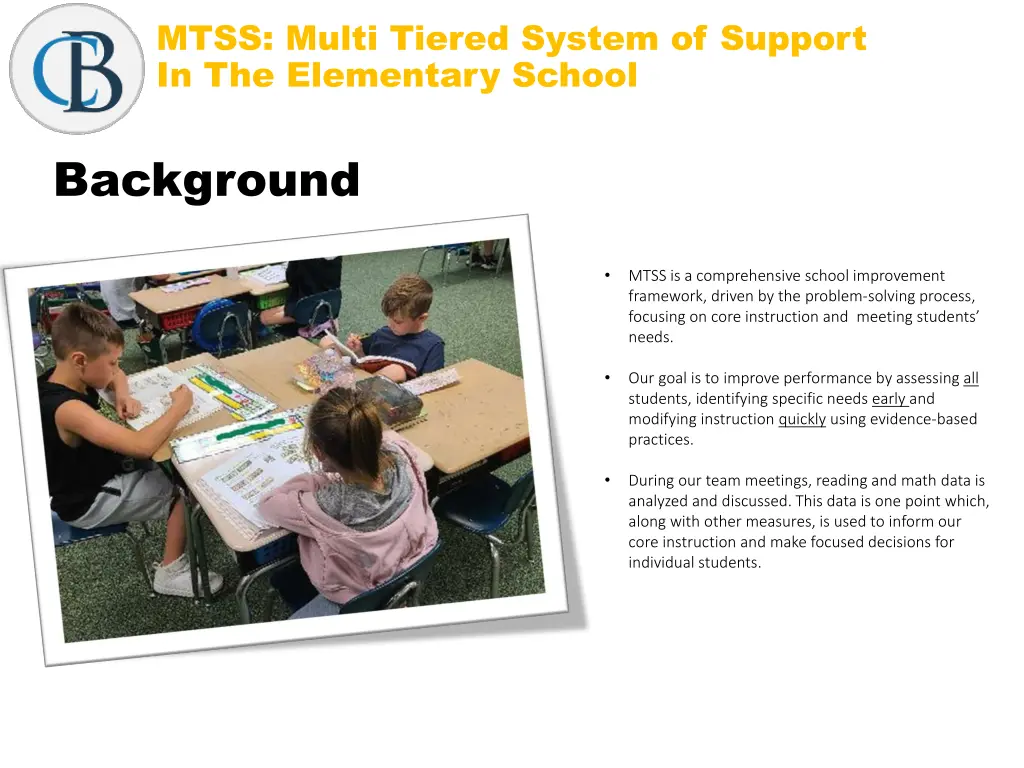 mtss multi tiered system of support