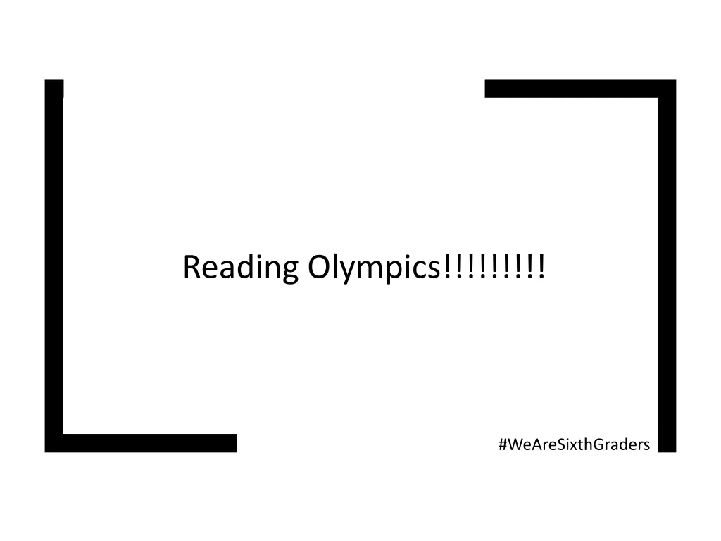reading olympics