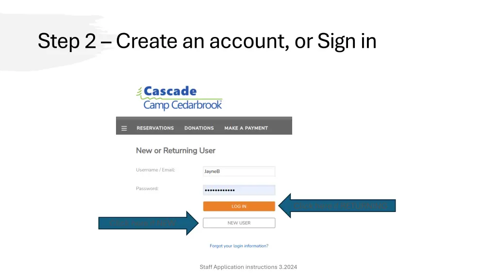 step 2 create an account or sign in
