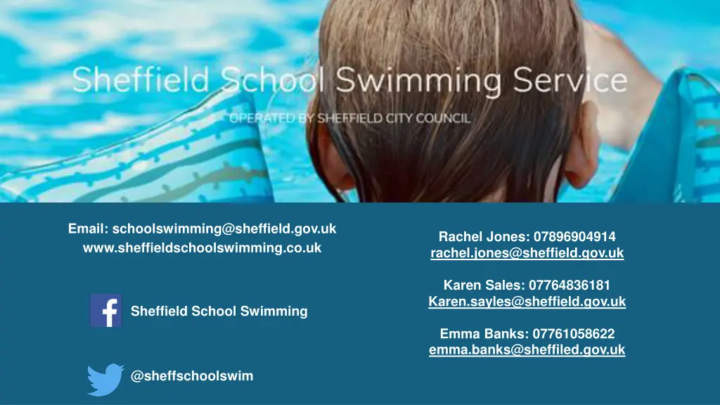 email schoolswimming@sheffield