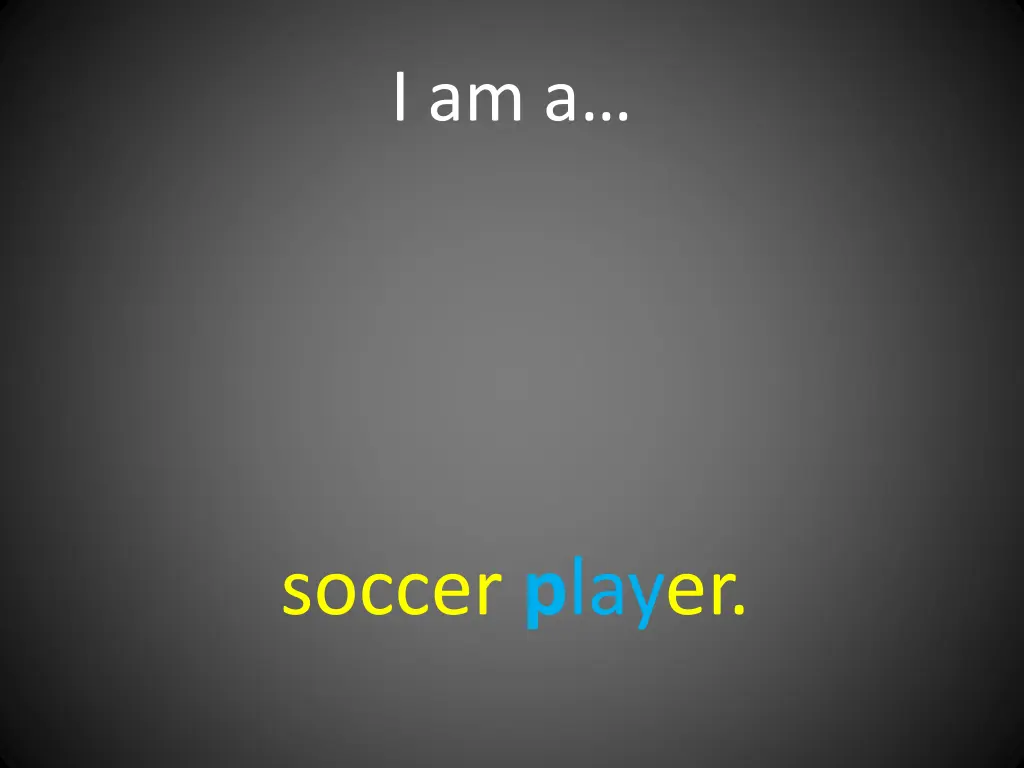 i am a 1