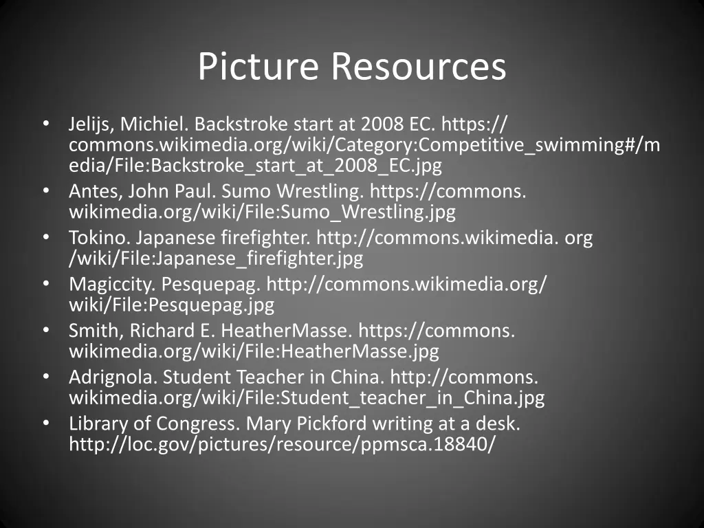picture resources