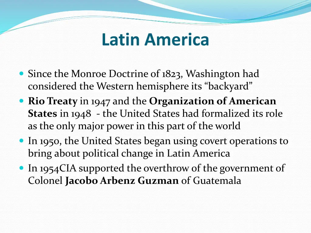 latin america