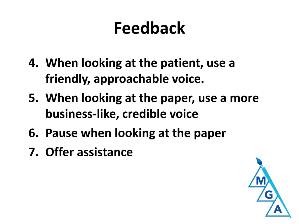 feedback 1