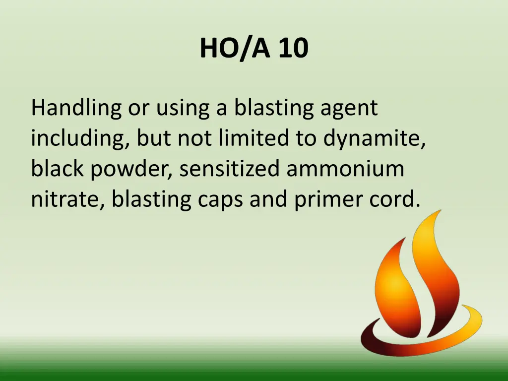 ho a 10