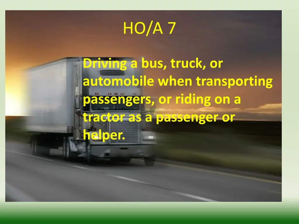ho a 7