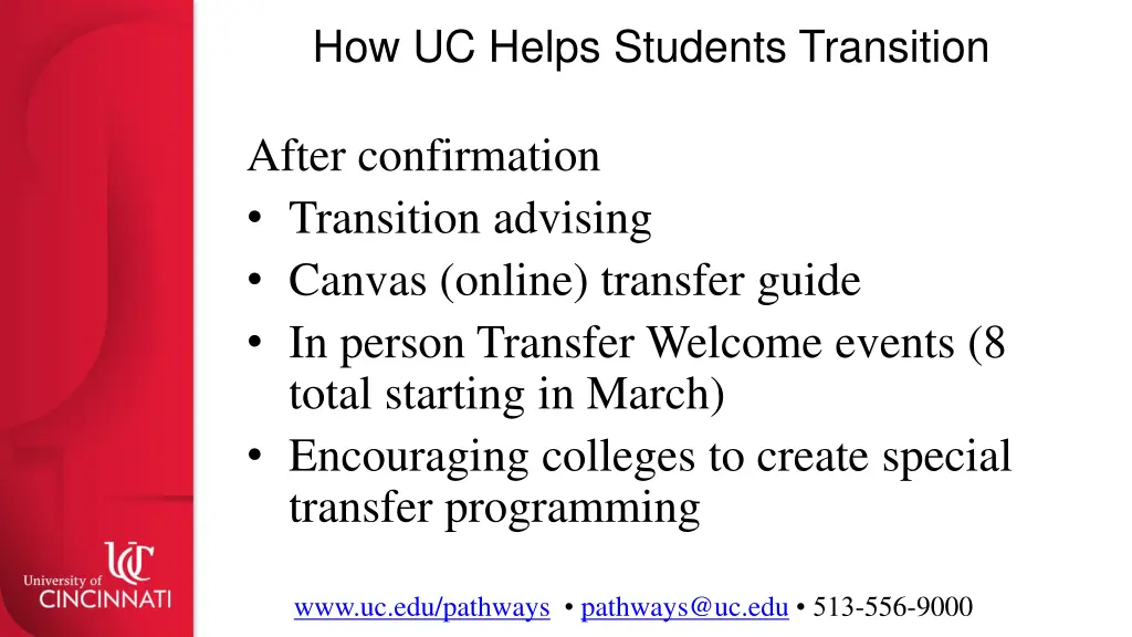 how uc helps students transition 1