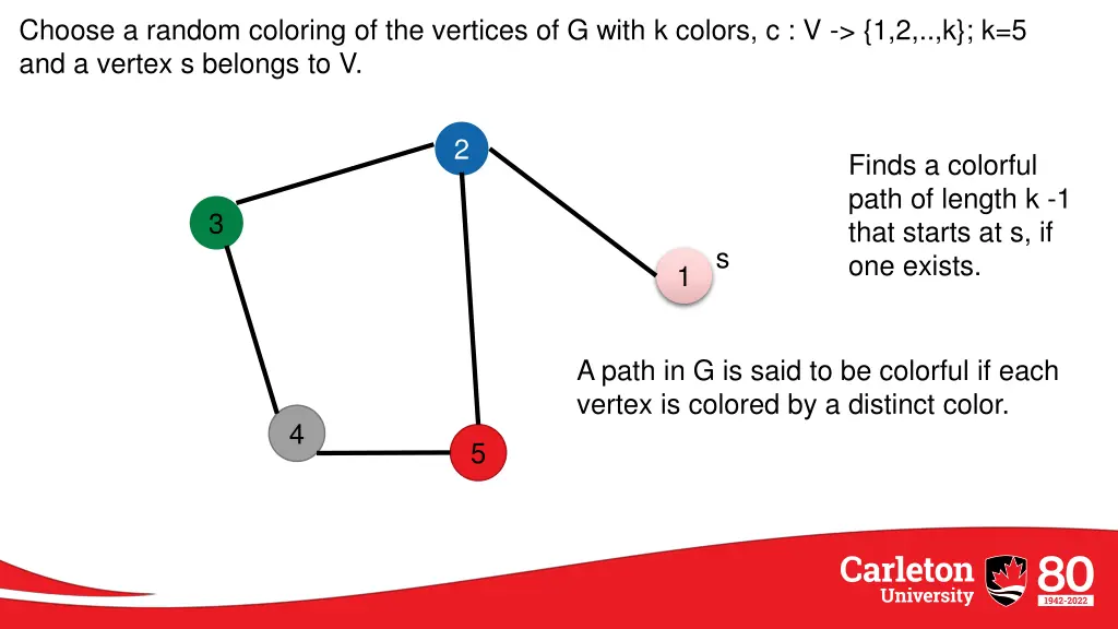 choose a random coloring of the vertices