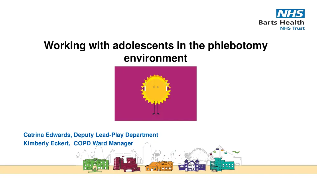 working with adolescents in the phlebotomy
