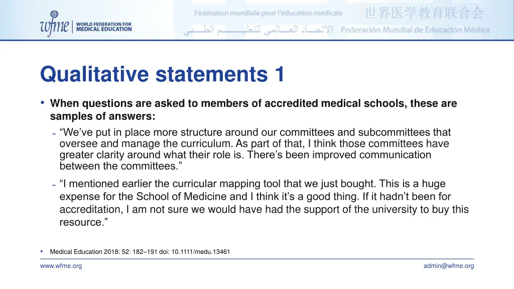 qualitative statements 1