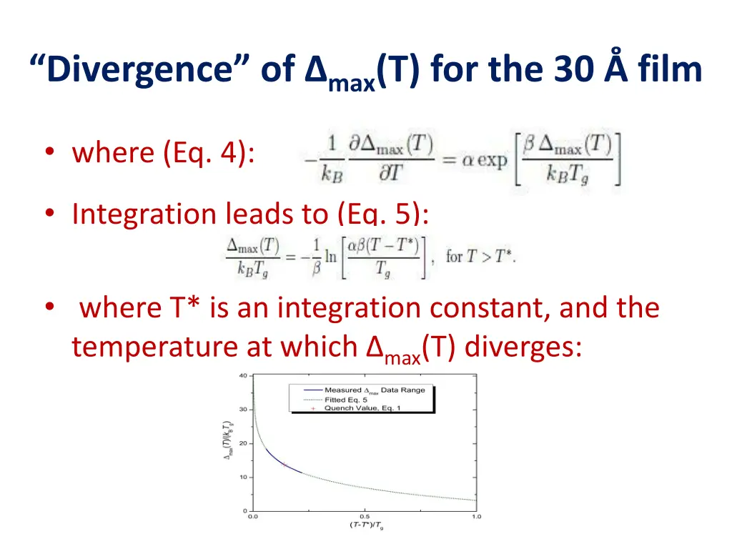 divergence of max t for the 30 film