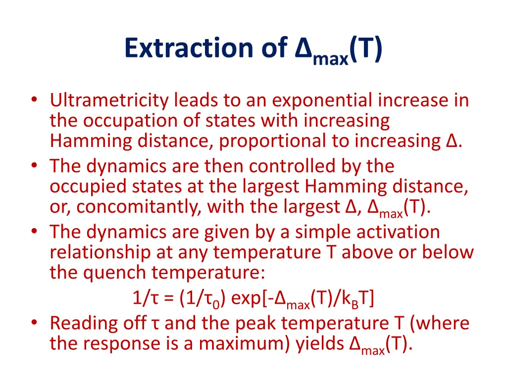 extraction of max t