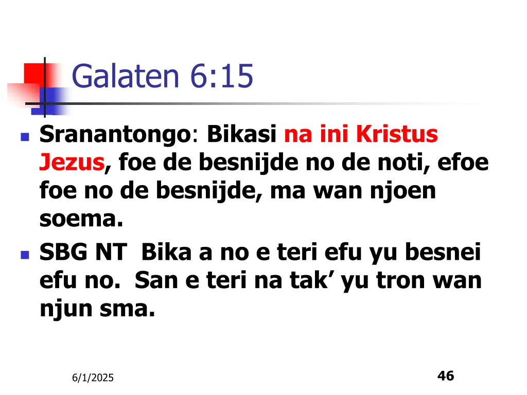 galaten 6 15 1