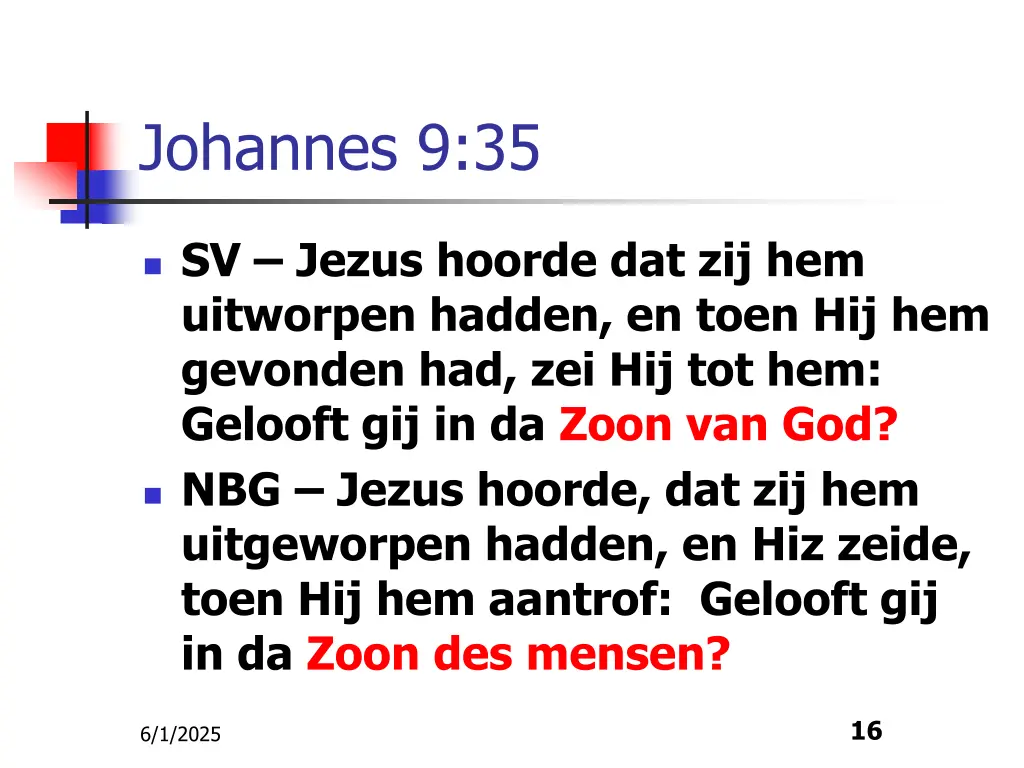 johannes 9 35