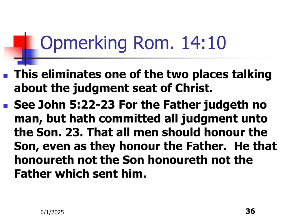 opmerking rom 14 10