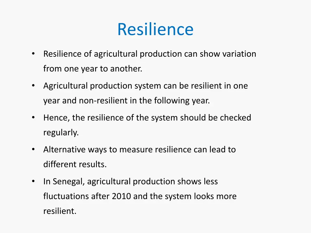 resilience 5