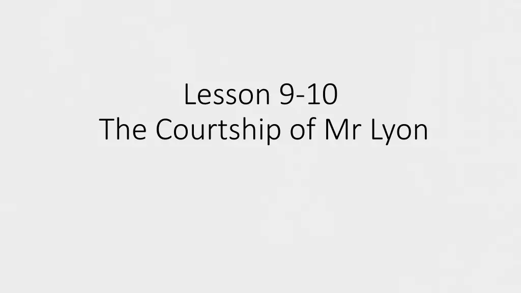 lesson 9 10