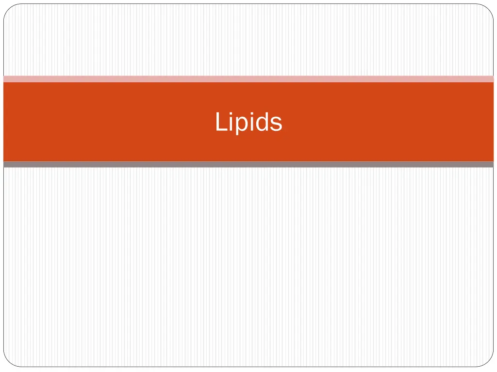 lipids