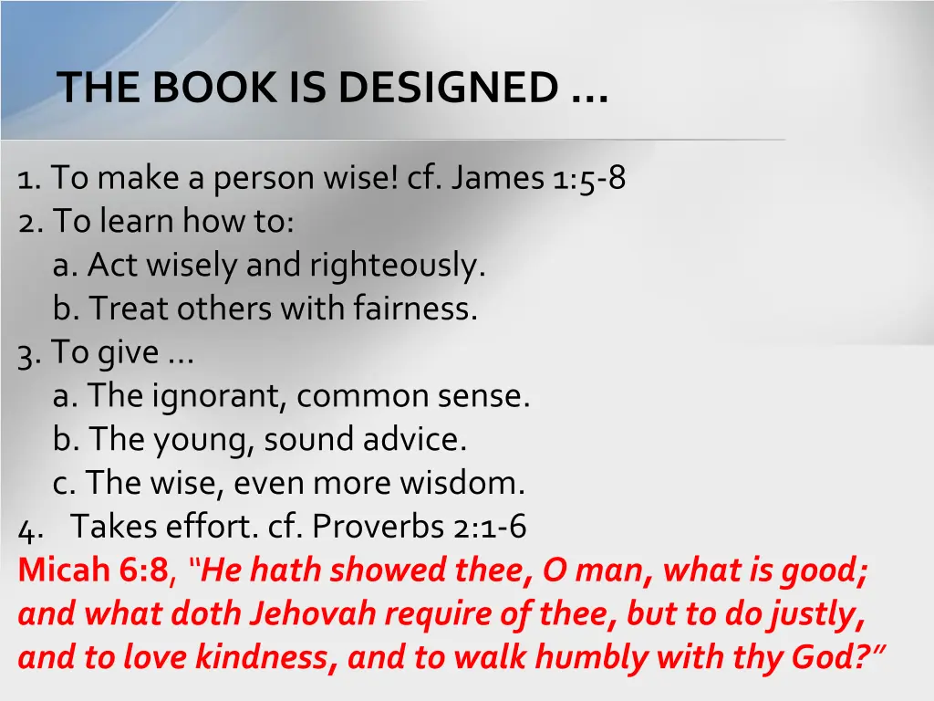 the book is designed