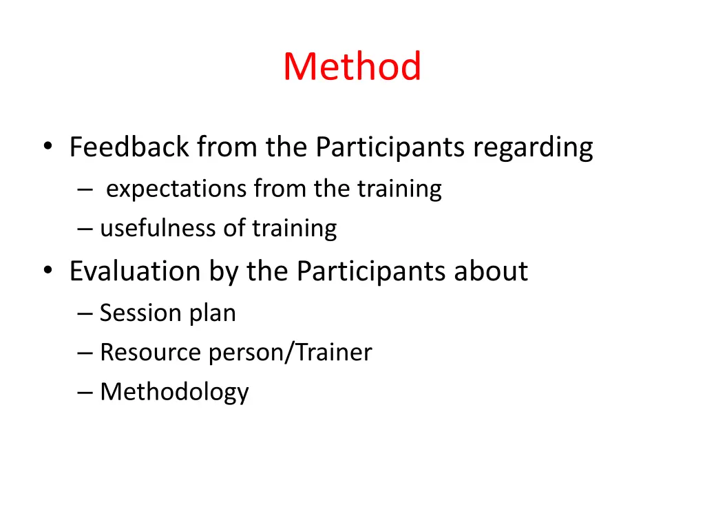 method 1