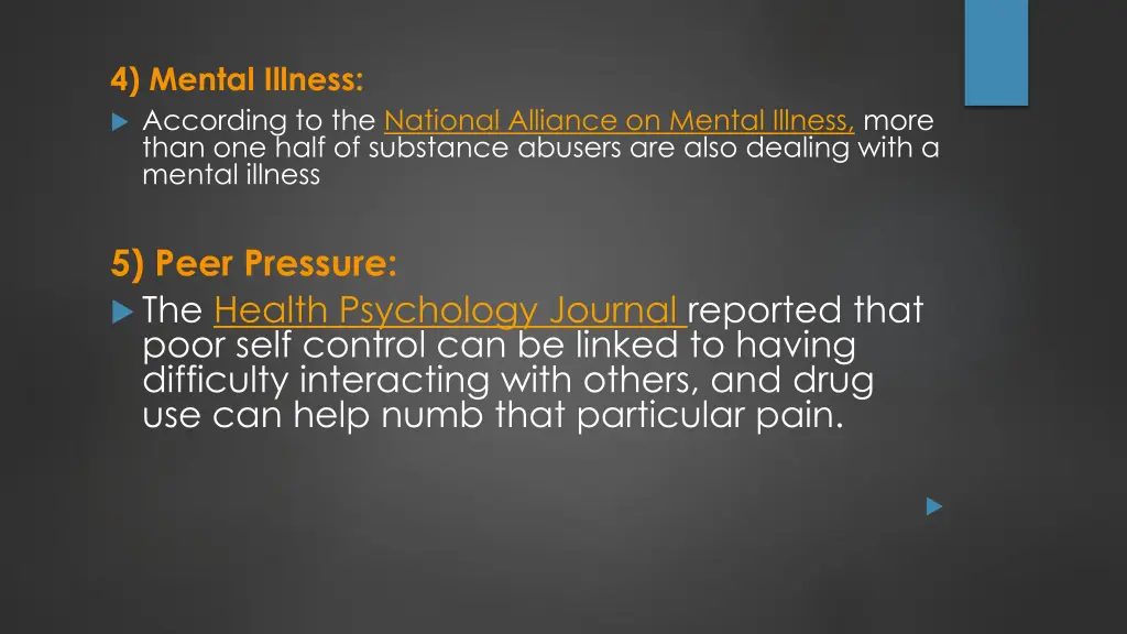4 mental illness according to the national