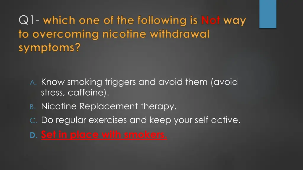 q1 which one of the following 1