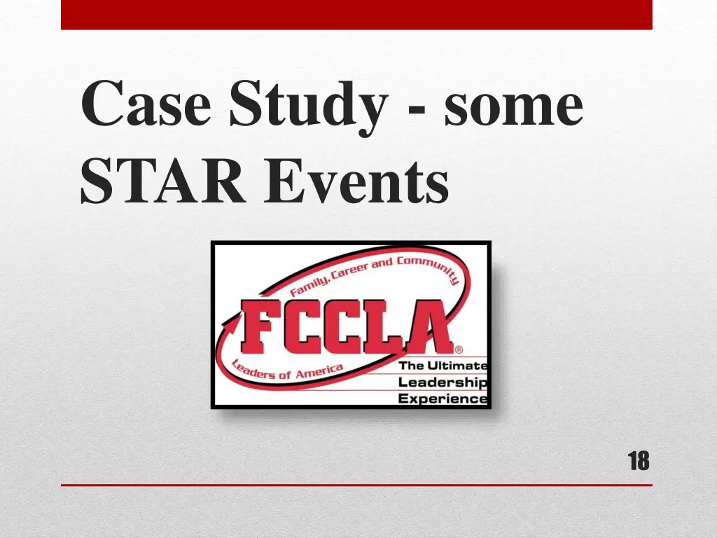 case study some star events