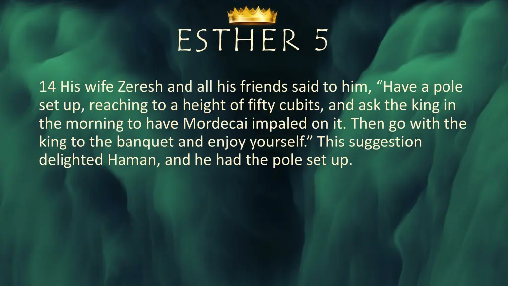 esther 5 5