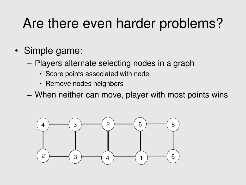 are there even harder problems
