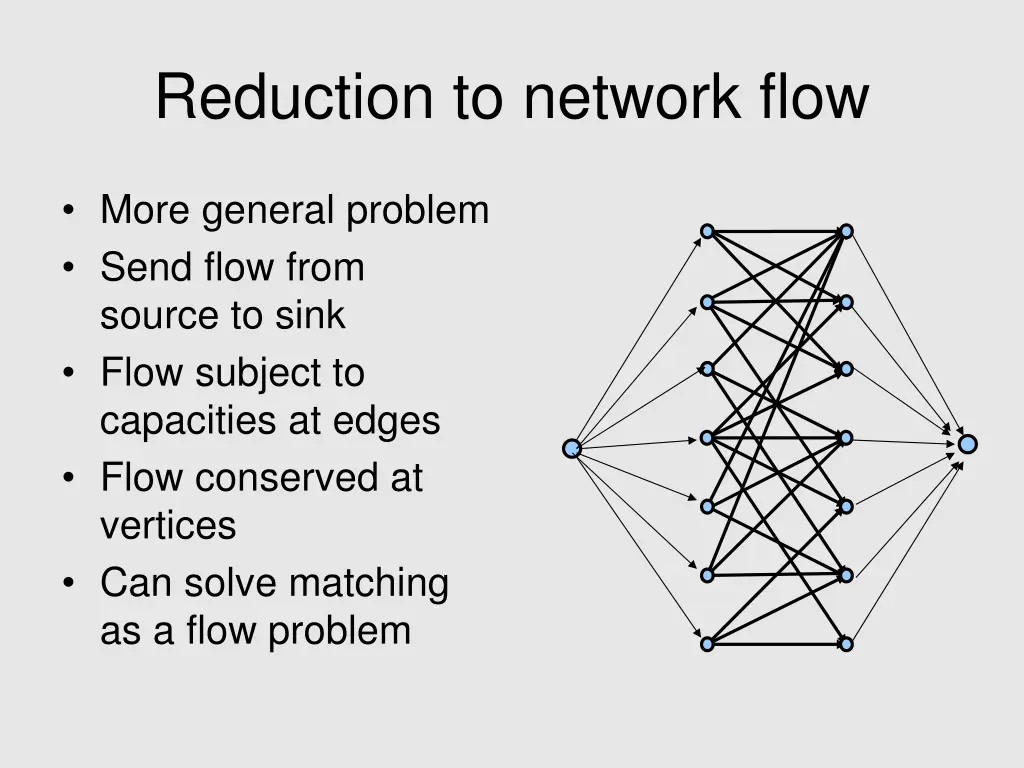 reduction to network flow