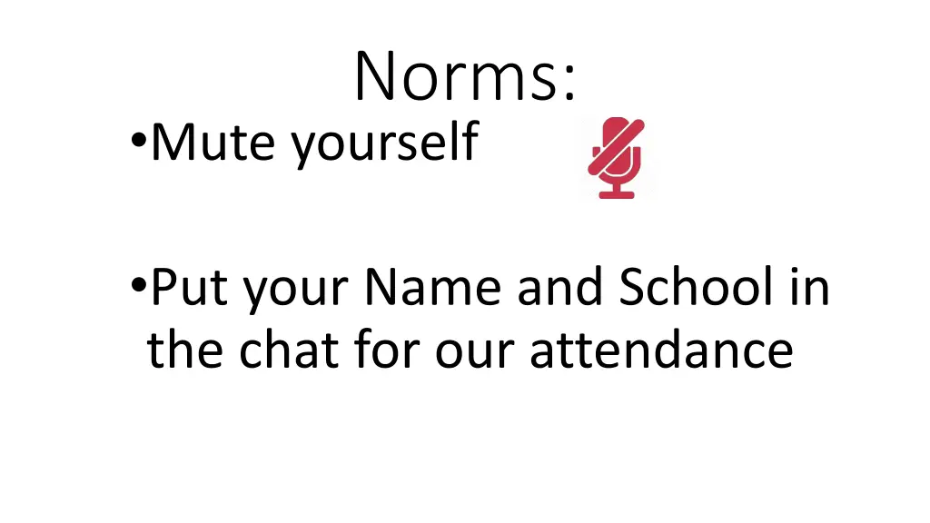 norms