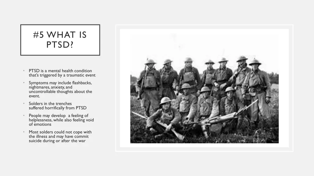 5 what is ptsd