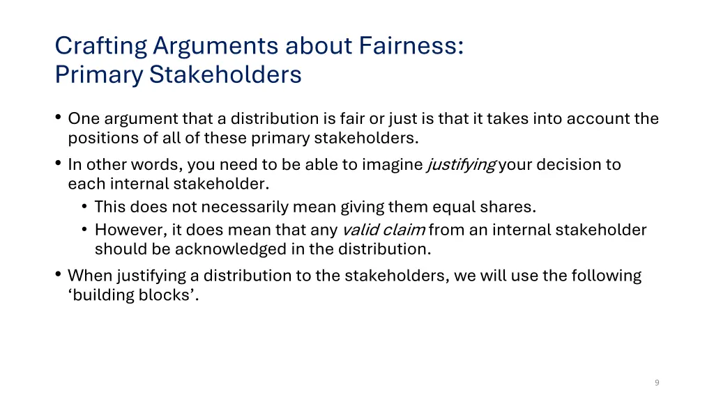crafting arguments about fairness primary 1