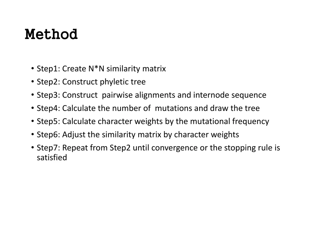 method method