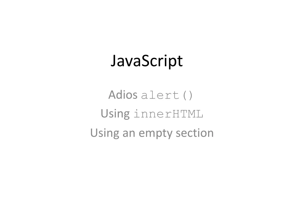 javascript