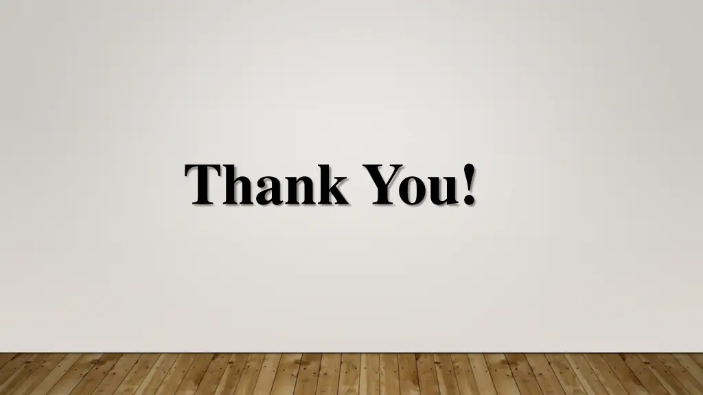 thank you